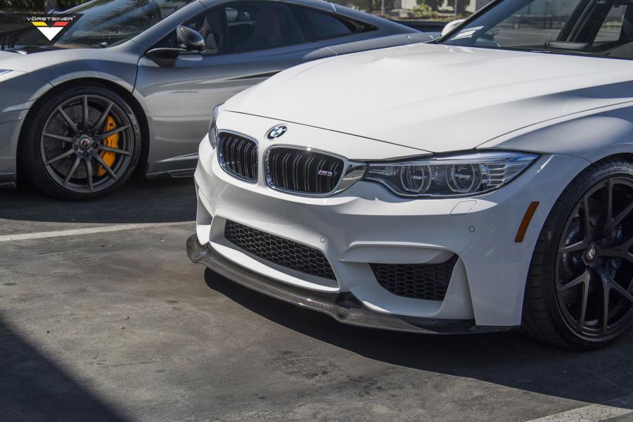  BMW M3 Snow White by Vorsteiner 2014 года  (фото 8 из 11)